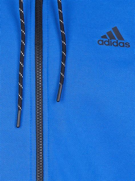 adidas ess hoody jacke herren kapuzenjacke kapuzenpullover firebird blau